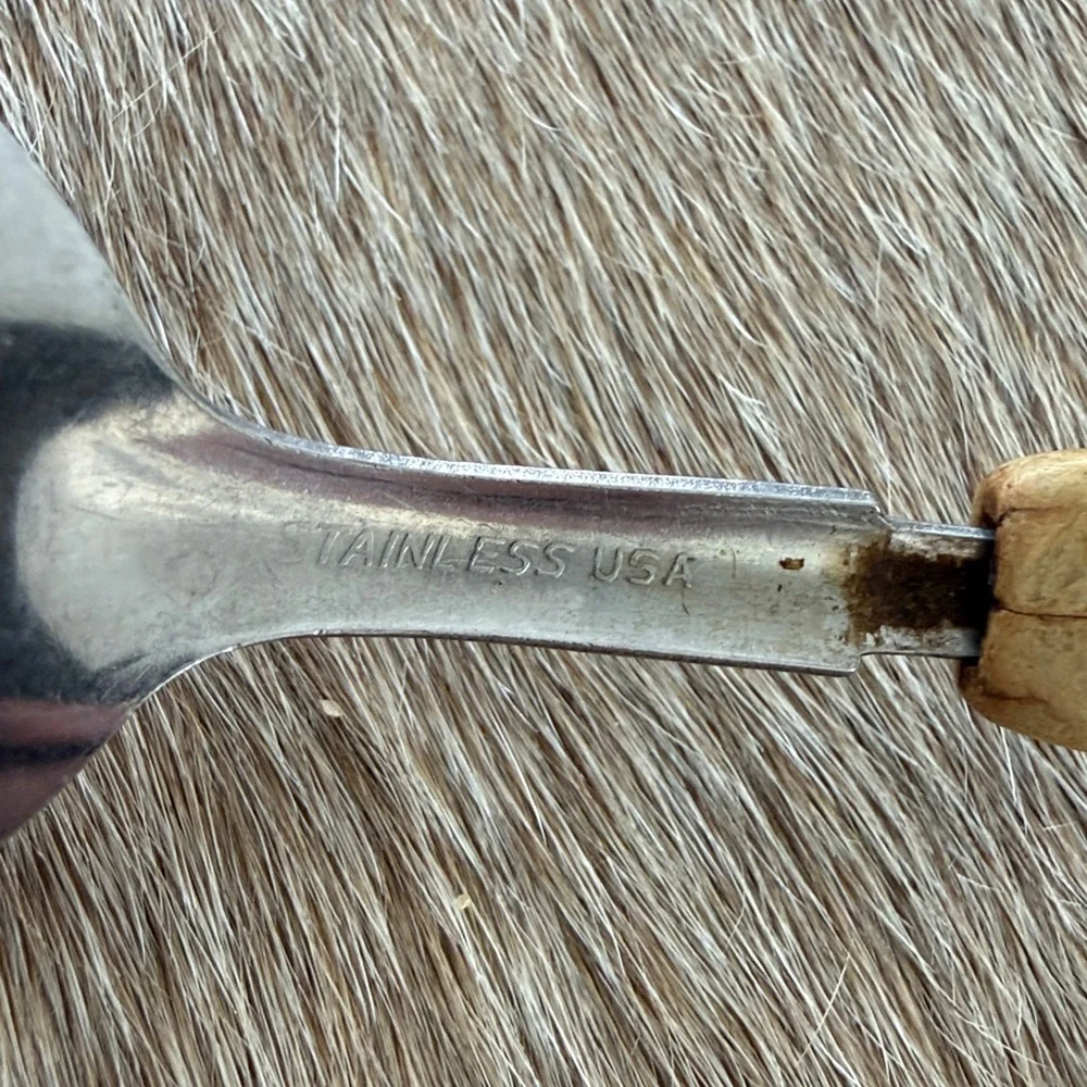 Vintage Walt Disney Tinkerbell Children’s Spoon - Carved Handle Sterling Silver